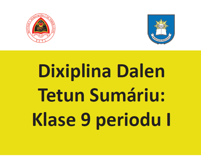 Rezumu Dixiplina Tetun Image