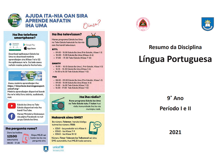Rezumu Portugués - Período I & II Image