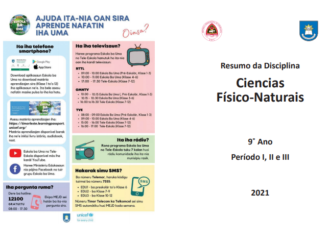 Rezumu Ciencias Fisico-Naturais Image